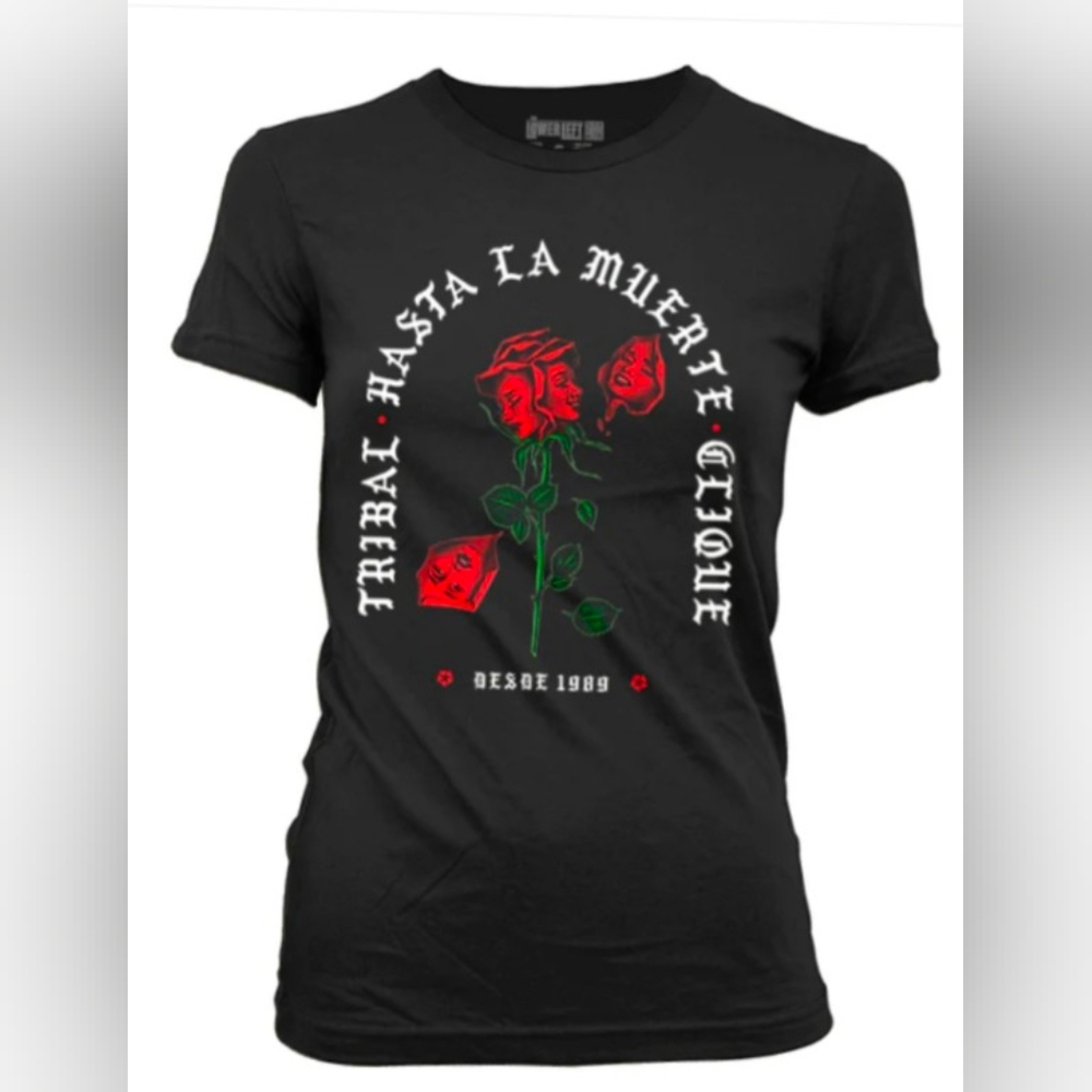 Tribal Gear Hasta La Muerte Clique Desde 1989 T-shirt (Size S)
